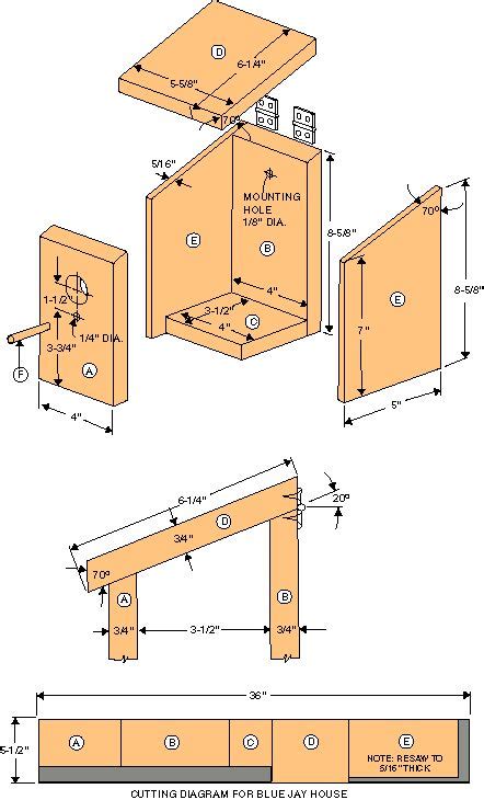 Free bluebird house plans with video instruction. 17 Best images about Bird Feeders on Pinterest | Bird ...