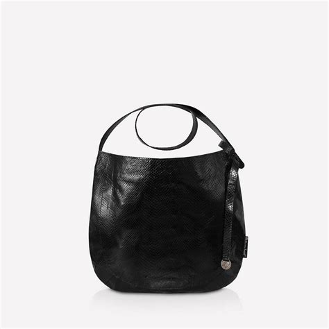 Leather Black Oval Shaped Bag No117 Online Store Leather Bags