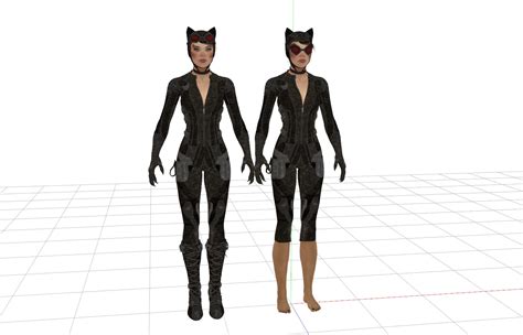 Mmd Catwoman Barefoot Update By Filipemito On Deviantart