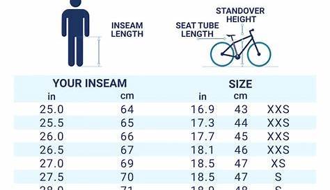 Bike Size Chart – 3 Methods to Choose the Right Bike Size