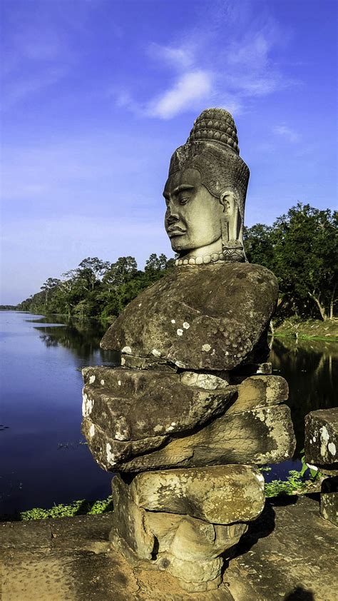 Buddha Statue On Rock In Sri Lanka Image Free Stock Photo Public