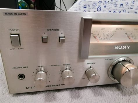 Vintage Sony Stereo Amplifier Rare In Wimbledon London Gumtree