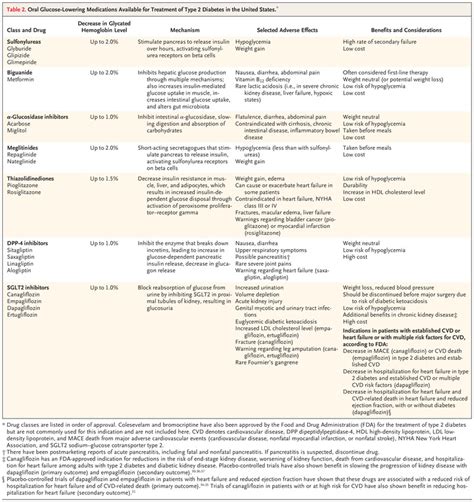 Glucose Lowering Drugs To Reduce Cardiovascular Risk In Type 2 Diabetes