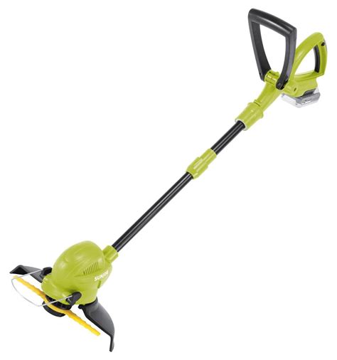 Sun Joe 24v Sb10 Lte Cordless Sharperblade Stringless Lawn Trimmer 24