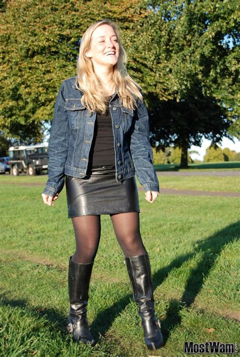 Leather Skirt Love Leather Skirt With Boots Tight Leather Pants