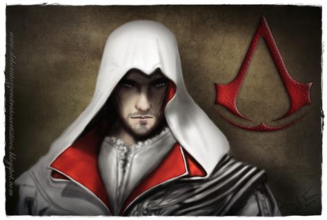 Débora J Tozze Retratos Artísticos Ezio Auditore Assassins Creed