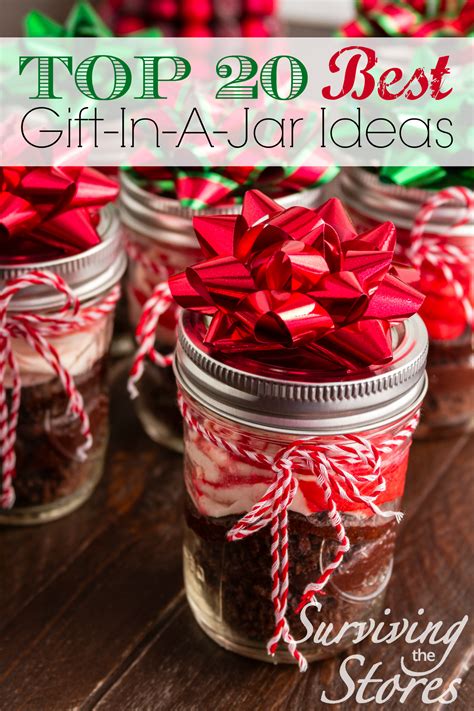 They are a great alternative to sending flowers but do they last longer? 20 Unique Ideas For Gifts in a Jar!