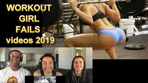 Workout Girl Fails Comp Funny Gym Fails Videos Reaction Youtube