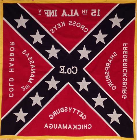 Cotton Flags Louisiana Rebel