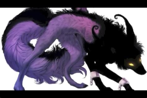 Démon Anime Wolf Fantasy Creatures Art Mythical Creatures Art Anime