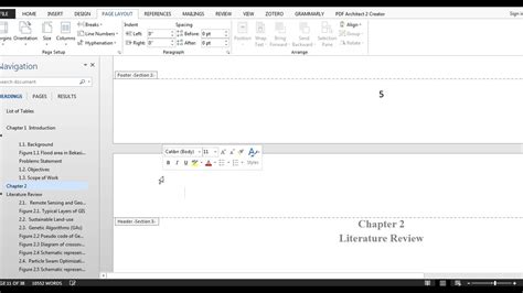 Section And Multilevel List On Microsoft Word Youtube