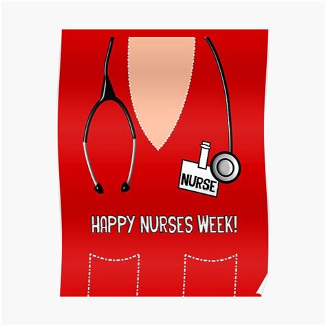 Nursing week is dedicated to all healthcare professionals who are working tirelessly to offer the best medical services. National Nurses Week Posters | Redbubble