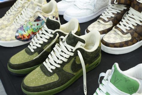 Louis Vuitton X Nike Virgil Abloh Remixes The Air Force 1 Sneakers