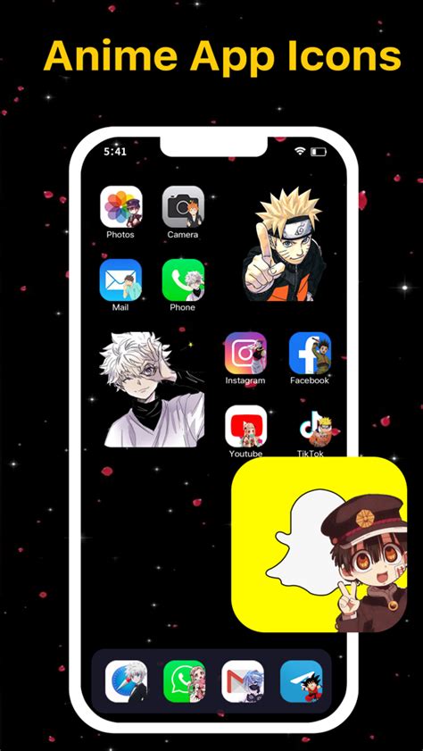 App Icons Anime Theme App For Iphone Free Download App Icons