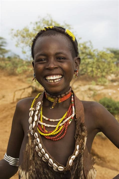 Flickrp7hfhef Happy Hamer Girl Ethiopia South Ethiopia