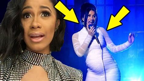 Cardi B Reveals Her Pregnancy During Snl Performance