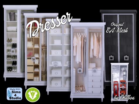 Dresser Vintage By Oldbox At All 4 Sims Sims 4 Updates