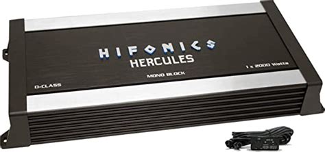 Hifonics Mt Olympus Hercules 4k 4000w Mono Amplifier Competition Car