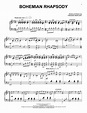 Bohemian Rhapsody (Piano Solo) - Print Sheet Music Now