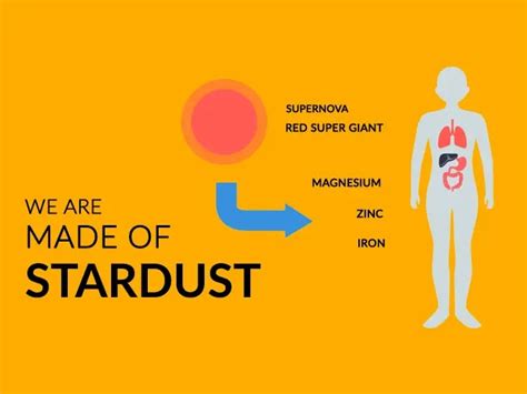 We Are Made Of Stardust From Old Supernovas Earth How