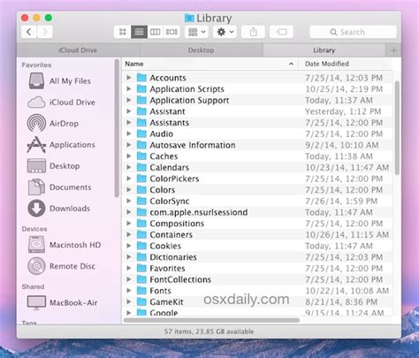 How To Show The User Libraries Folder In Os X Yosemite Burma Travels