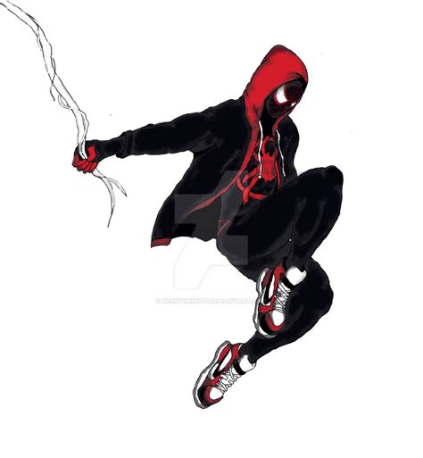 Ultimate Spider Man Miles Morales By Geekygrin777 On Deviantart