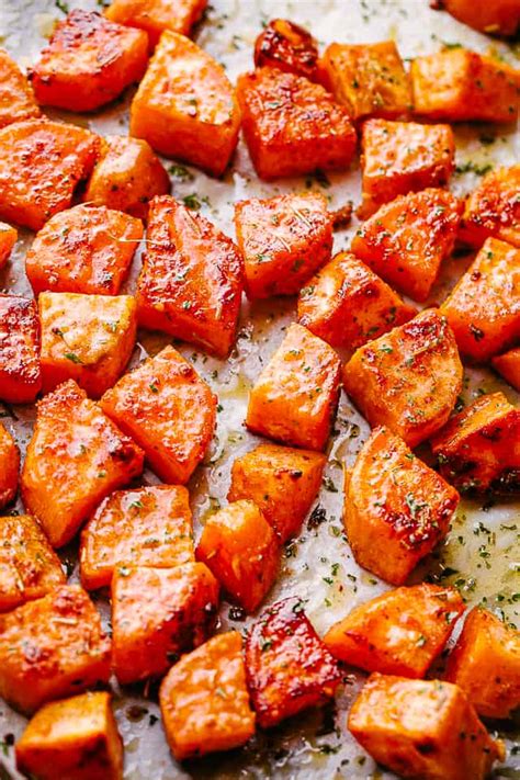 50 delicious sweet potato recipes for any time of the year. Easy Roasted Sweet Potatoes Recipe | Healthy Holiday Side Dish