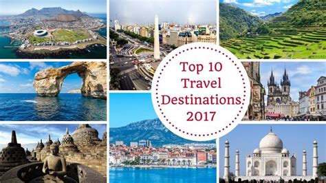 Top 10 Travel Destinations 2017 Cool Places To Visit Travel