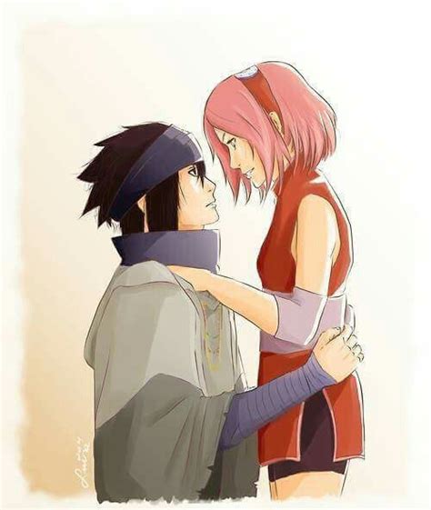 hình sasuke và sakura tràn đầy tình yêu và cảm động