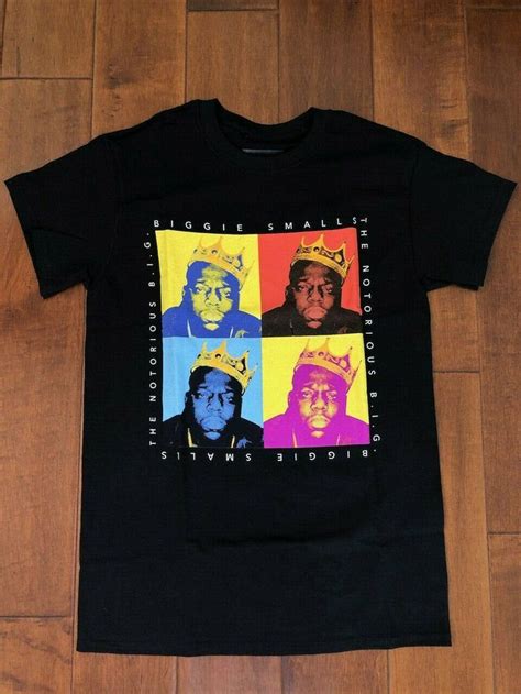 New Notorious BIG Biggie Smalls Classic Graphic Tee S XL T Shirt Rap Hip Hop EBay Graphic