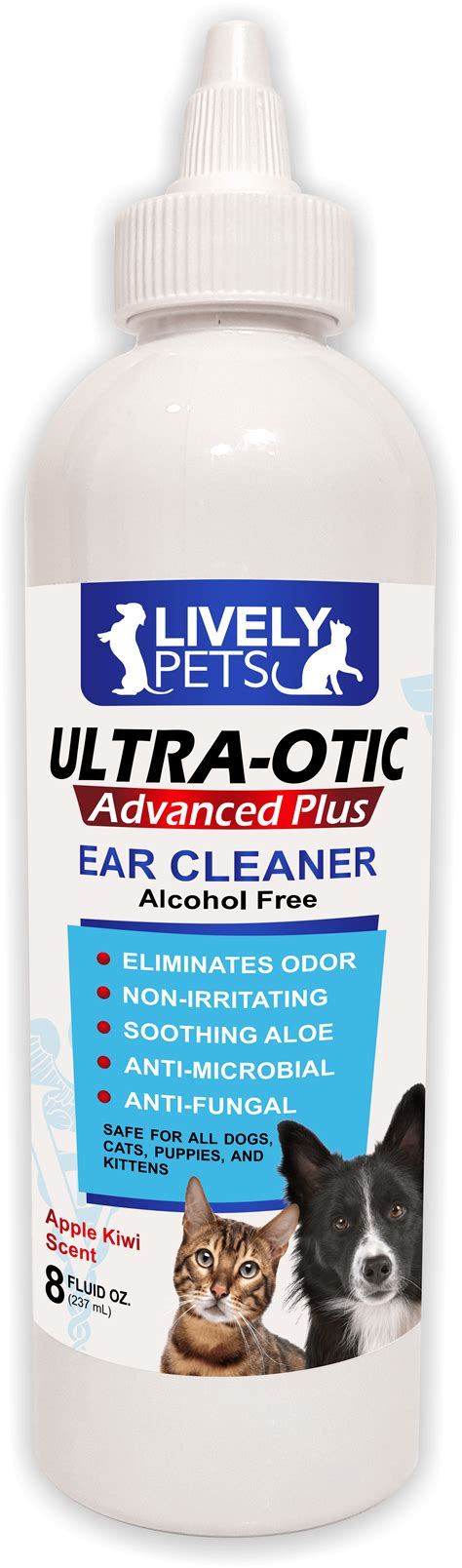 Lively Pets Ultra Otic Advanced Plus Ear Cleaner Ear Infection