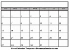 Blank Calendar - Printable Blank Calendar 2024