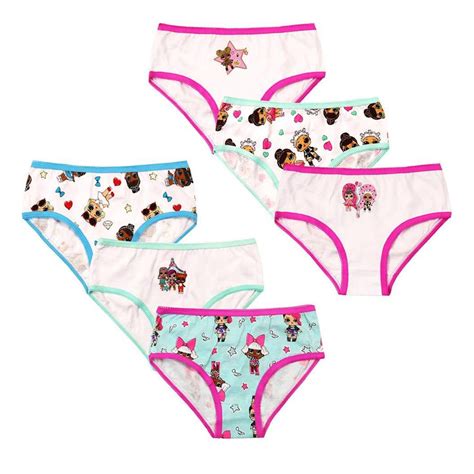 Lol Girls Six Pack Hipster Underwear Walmart Canada