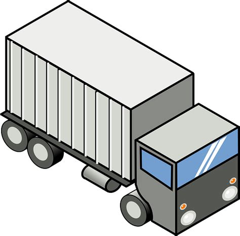 truck transportation vehicle  vector graphic  pixabay