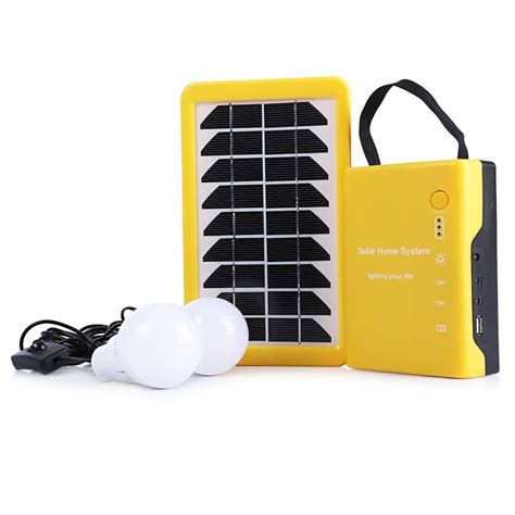 Outdoor Light Camping Solar Powered Tent Light With Home