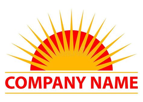 Sun Logo Vector Illustration Of Sun Logo Affiliate Logo Sun