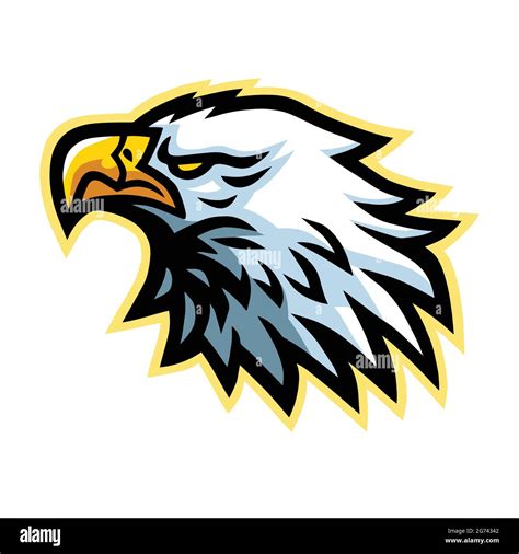 Eagle Mascot Logo Sports Esports Team Mascot Design Vector Stock Vector