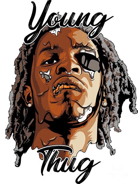 Young Thug Arts Digital Art By Joecolpary