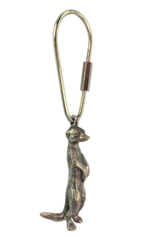 Mr Pinchy And Co The Meerkat Key Ring Amara Home
