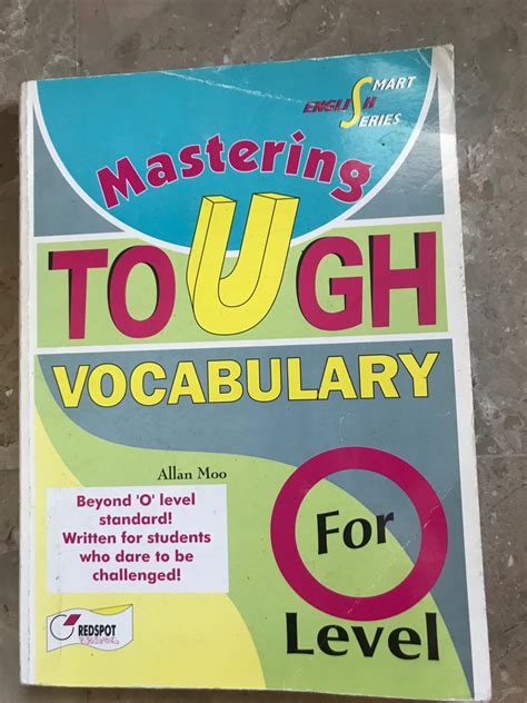Mastering Touch Vocabulary O Level Hobbies And Toys Books And Magazines