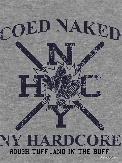 Coed Naked Nyhc Lightweight Hoodie By Jaleebcaru Redbubble