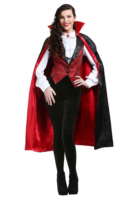 Womens Plus Size Fierce Vampire Costume