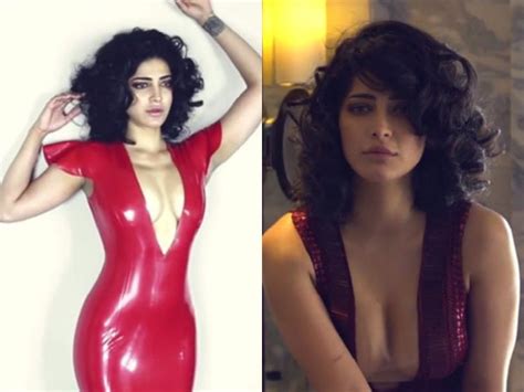 Red Hot Again Shruti Haasan Behind The Scene Pictures From Gq Magazine Filmibeat