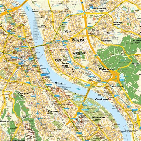 Map Bonn Nrw Germany Maps And Directions At Hot Map
