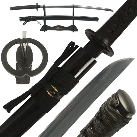 Buy Dtyes Full Handmade T10 Clay Tempered Reverse Blade Katana Sword