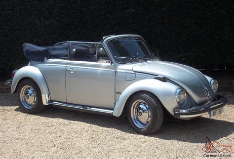 Classive Karmann Vw Beetle Fi Cabrio 1600 1979