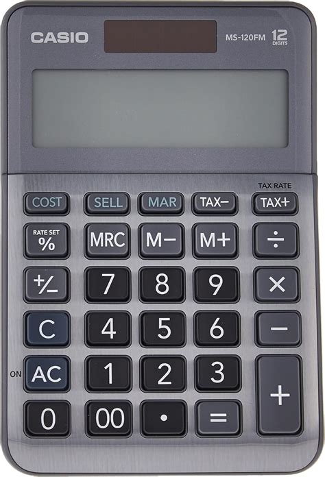 Casio Calculadora De Escritorio Ms fm Amazon com mx Electrónicos