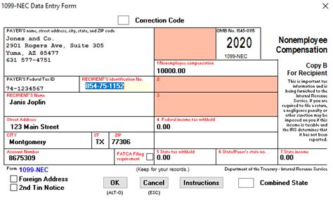 1099 Nec 1099 Express