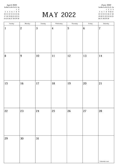 May 2022 Printable Calendar Free Printable Calendar Com May 2022