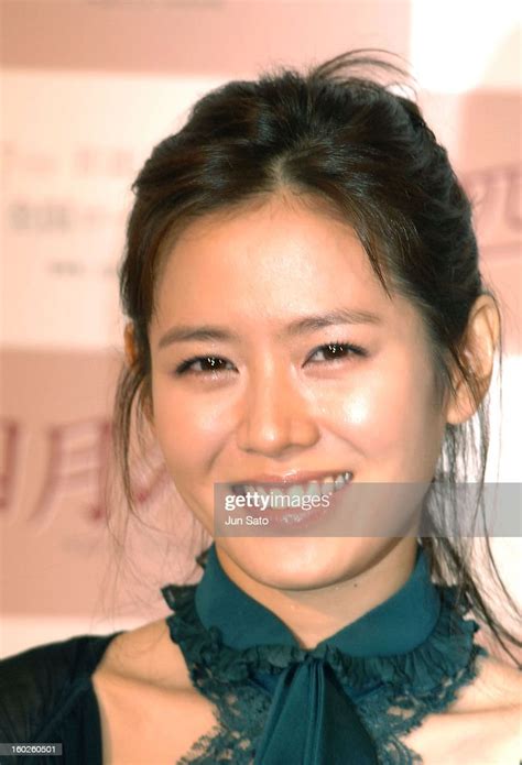 son ye jin during april snow tokyo press conference at grand hyatt news photo getty images